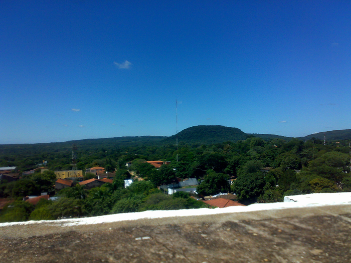 CAACUPÉ DESDE EL MIRADOR DEL SANTUARIO (FOTOGRAFÍAS DEL PORTALGUARANI.COM)